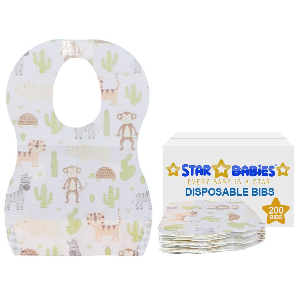 Printed hot sale baby bibs